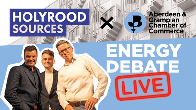 AGCC x Holyrood Sources Energy Debate LIVE