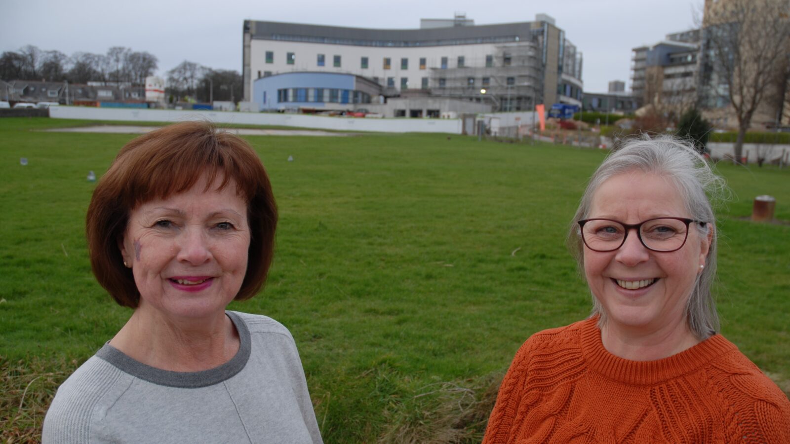 Margaret Meredith, Project Nurse (left) and Jayne Forrest, Project Midwife (right)