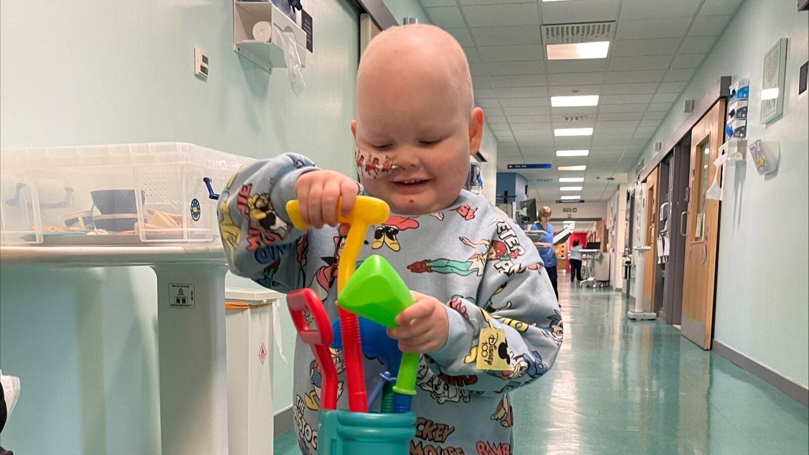 Hudson Nicol, patient at Royal Aberdeen Children’s Hospital