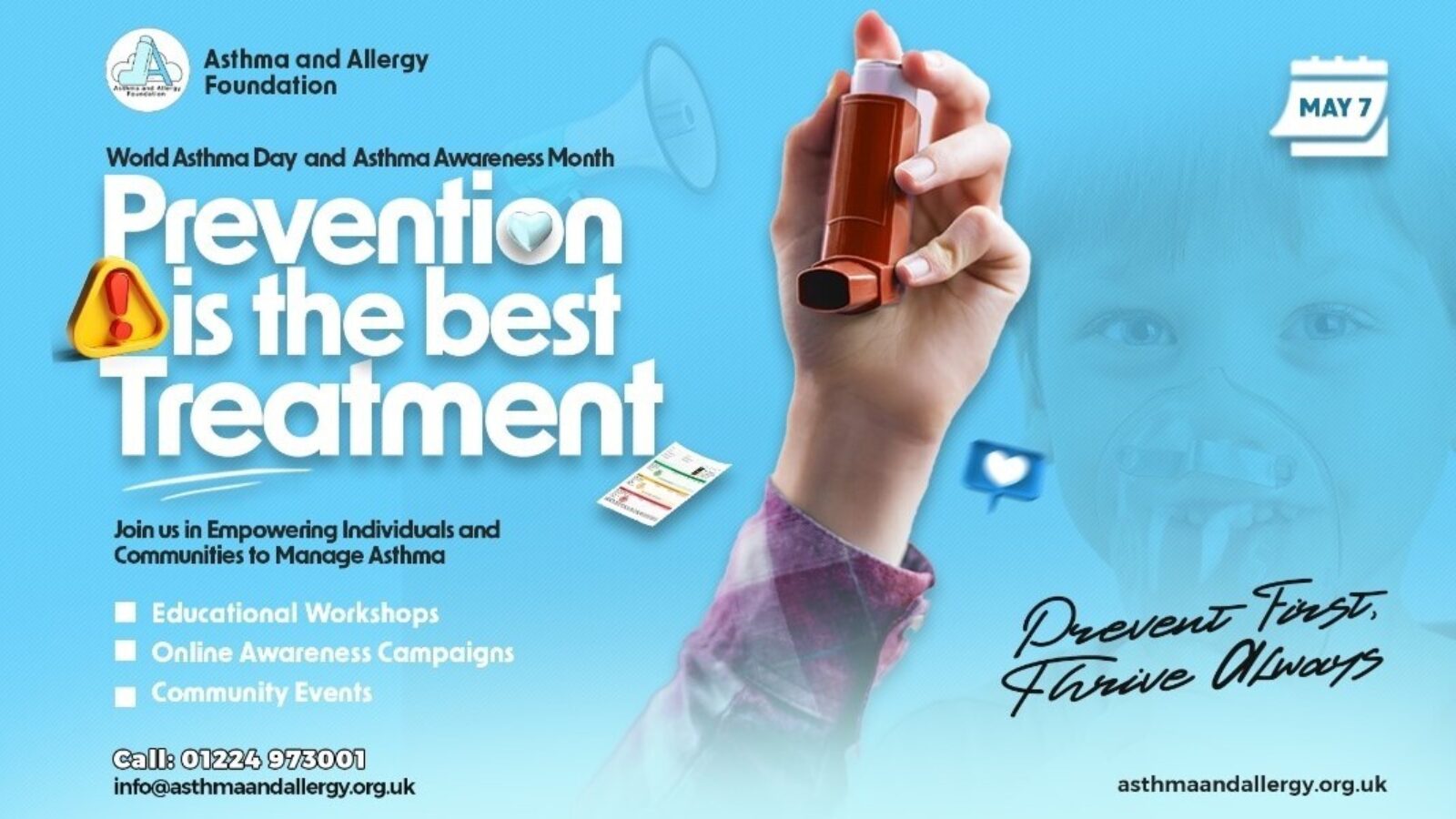 'Prevention is the Best Treatment': Promoting Asthma Awareness Month and World Asthma Day