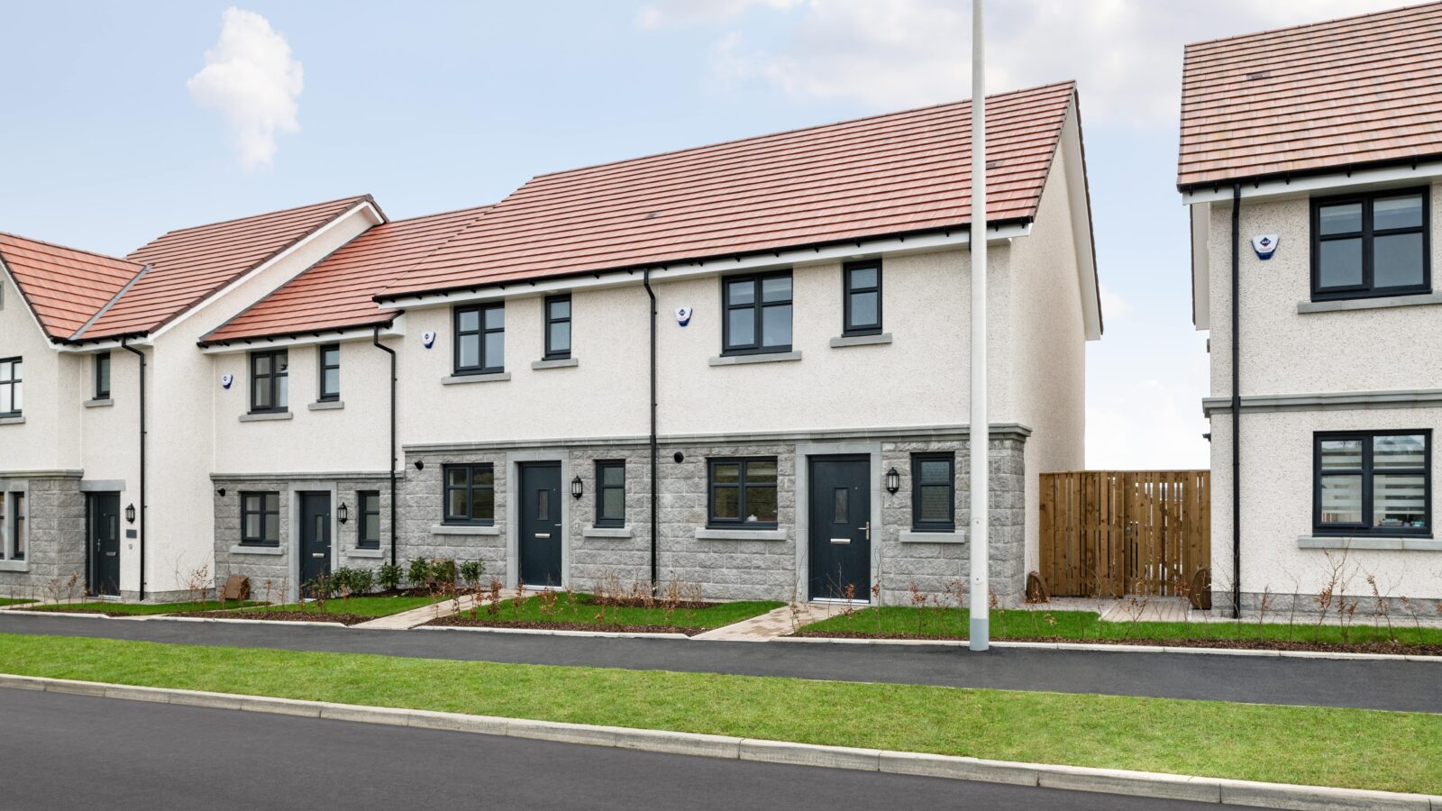 Cala unveils trio of terraced showhomes
