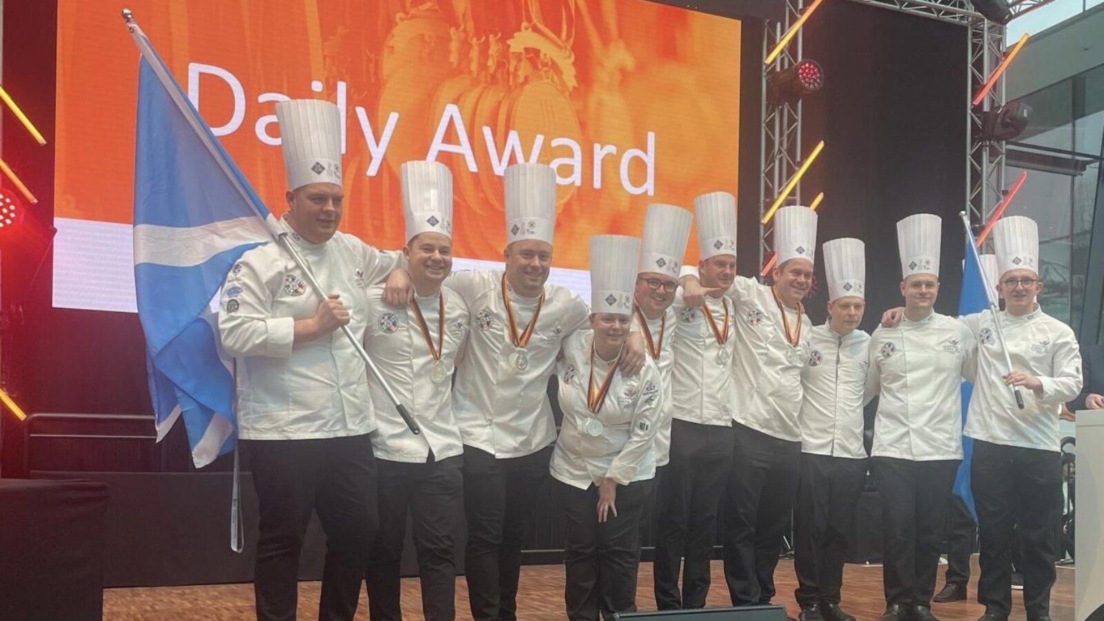 Celebrations for Scotland as Chefs’ take home two silver medals at Culinary Olympics