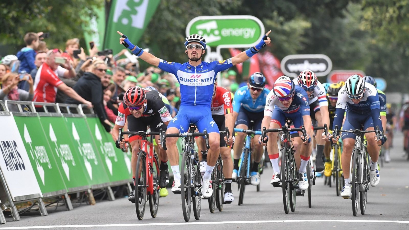 World champion Julian Alaphilippe returning to the Tour of Britain
