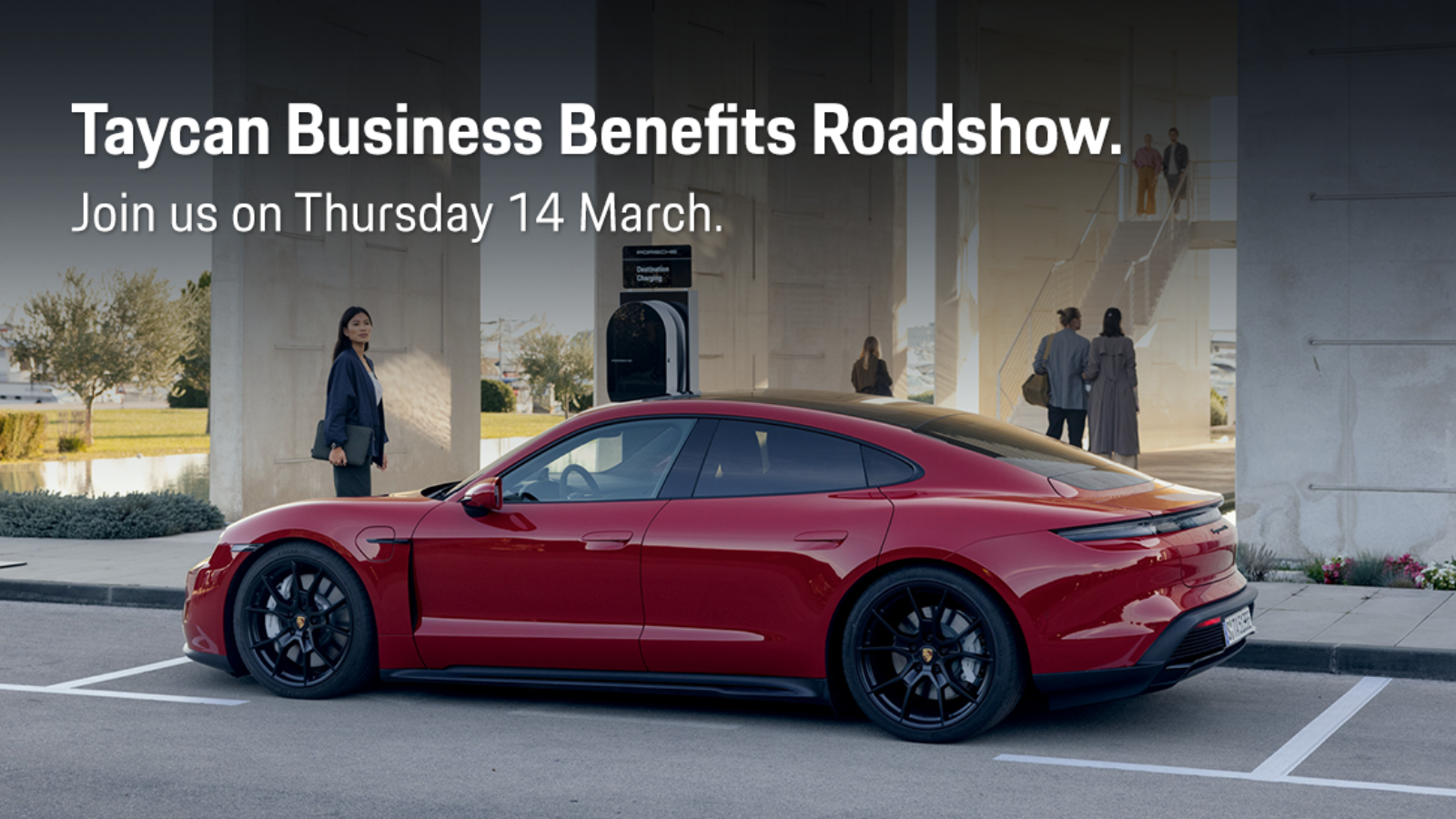 Discover the business benefits of the Porsche Taycan