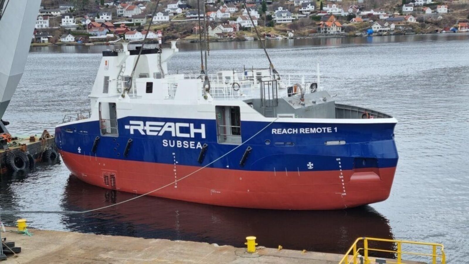 Reach Subsea’s first Reach Remote USV sea-launched
