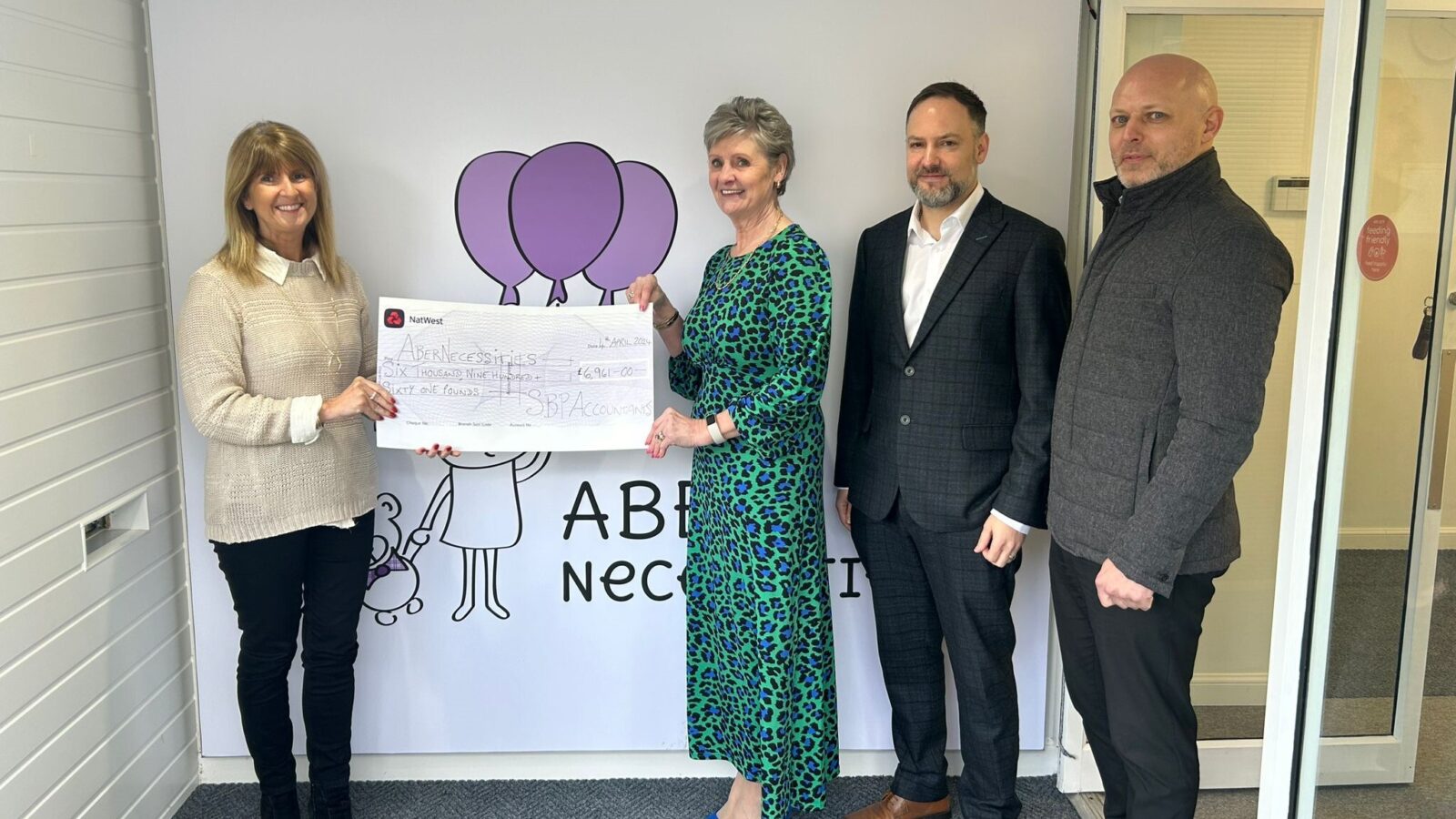 AberNecessities celebrate fundraising boost following SBP charity campaign