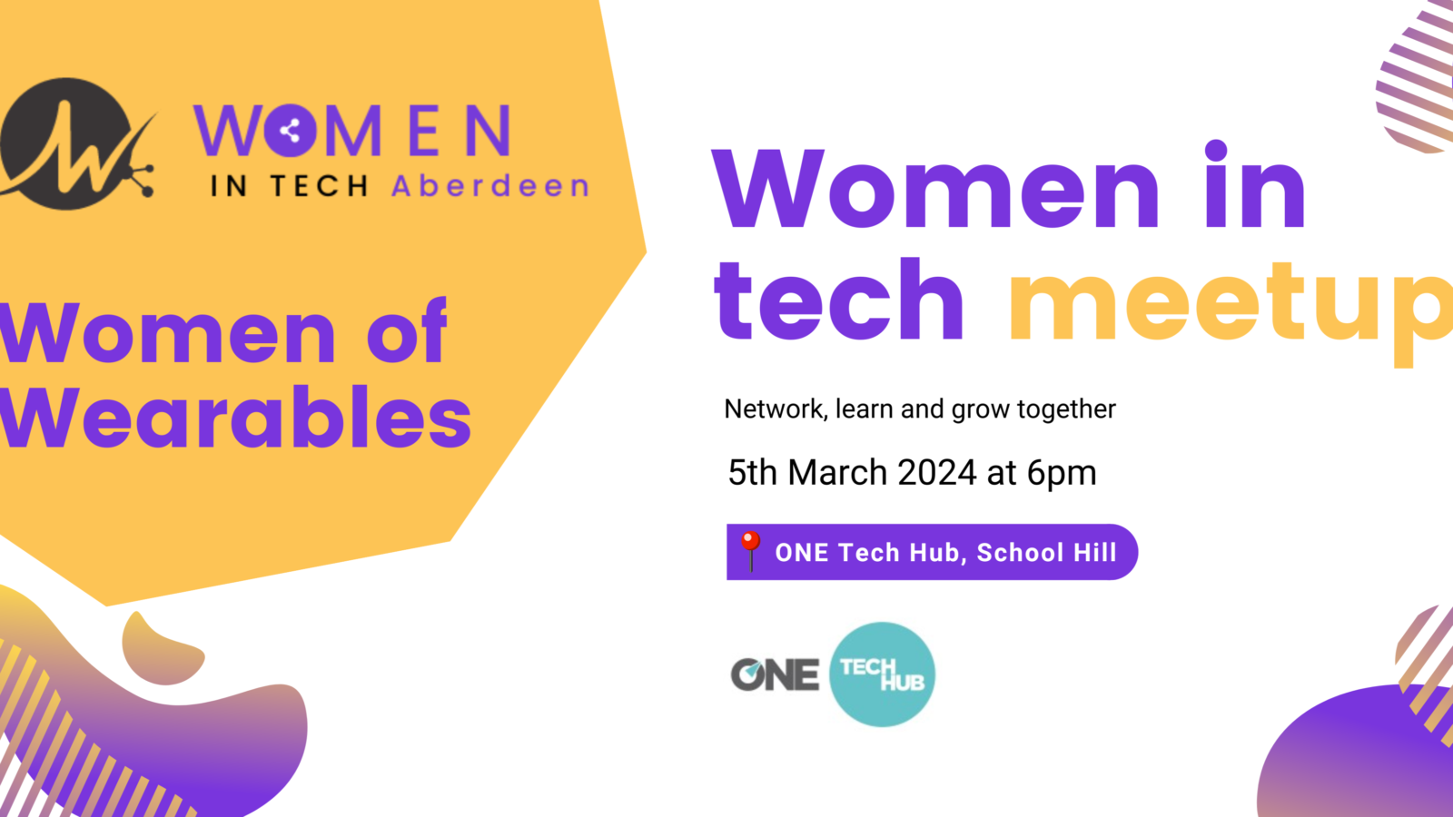 Women In Tech hosts March meetup with focus on Women in Werables